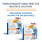 TWIN ZYGOSITY | Multiple Location: 1 Order, 2 Kits | Complete Home DNA Test Kits