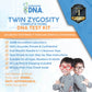 TWIN ZYGOSITY | Multiple Location: 1 Order, 2 Kits | Complete Home DNA Test Kits